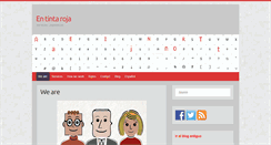 Desktop Screenshot of entintaroja.com
